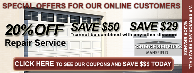 Garage repair discount coupons